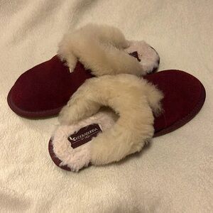 Ugg Burgundy Slippers
